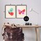 Stupell Industries Inspiring Butterfly Sentiments 2 pc Framed Giclee Wall Art Set Design by Jessica Beck